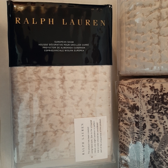 Ralph Lauren Dover Street King Gwendolyn Sateen Duvet Cover 4 Shams MSRP $1500 - Picture 4 of 13